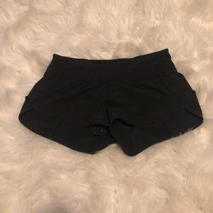 Black Lululemon shorts